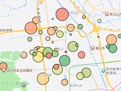 在地图上标点